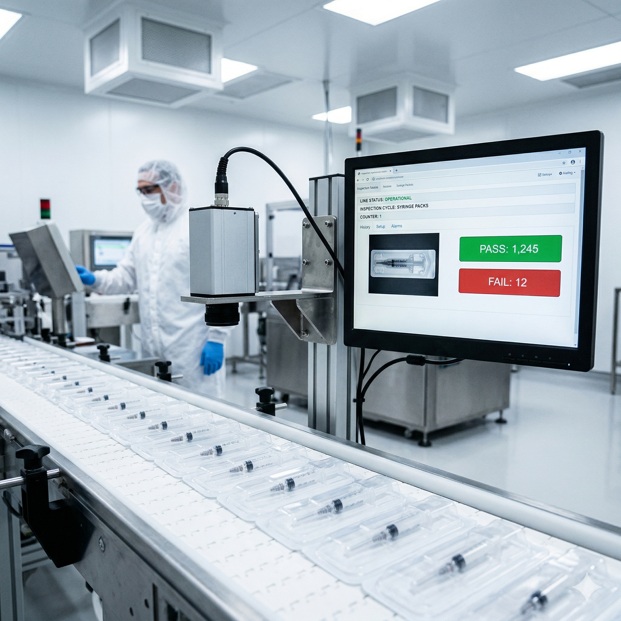 Sterile Blister Line Inspection